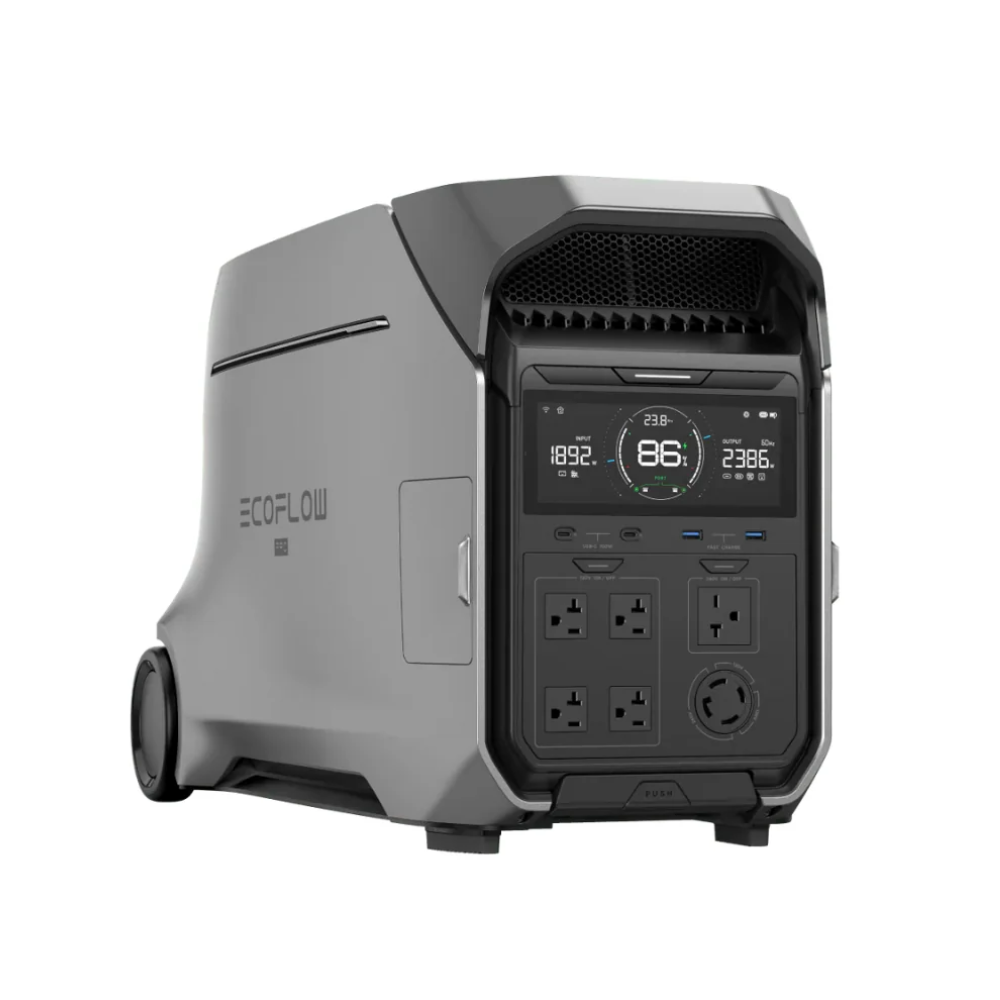 Gerador DELTA Pro 3 + Painel 400W Ecoflow