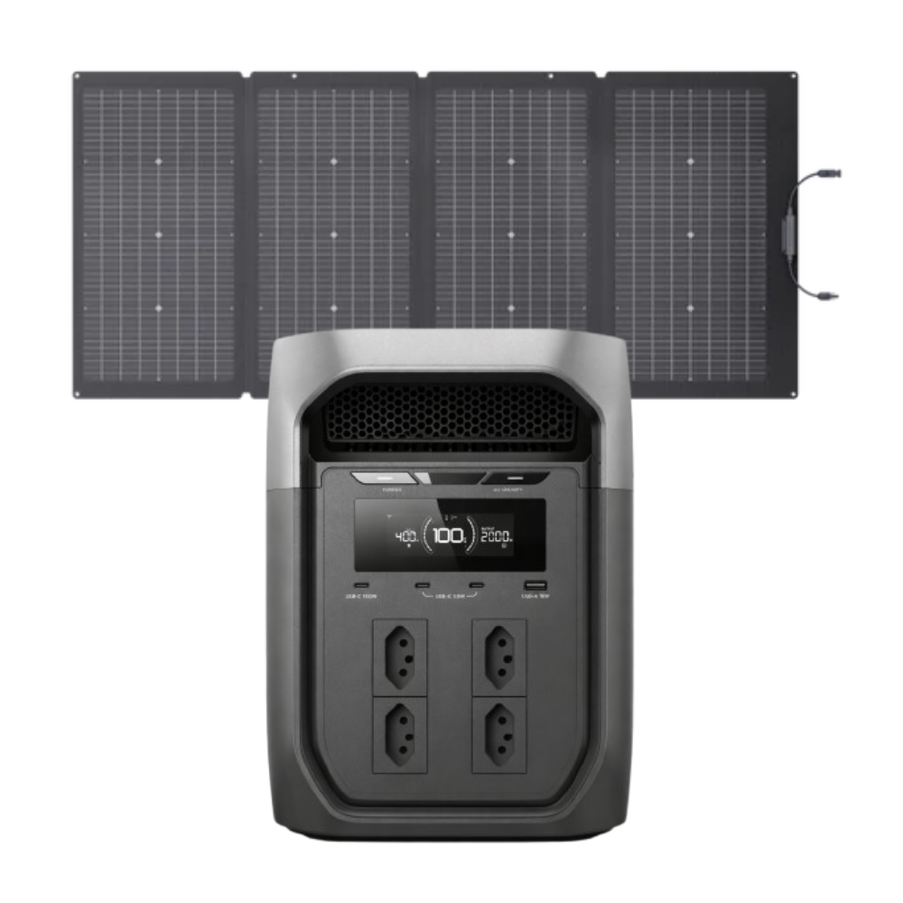 DELTA 3 MAX + Painel 400W Ecoflow