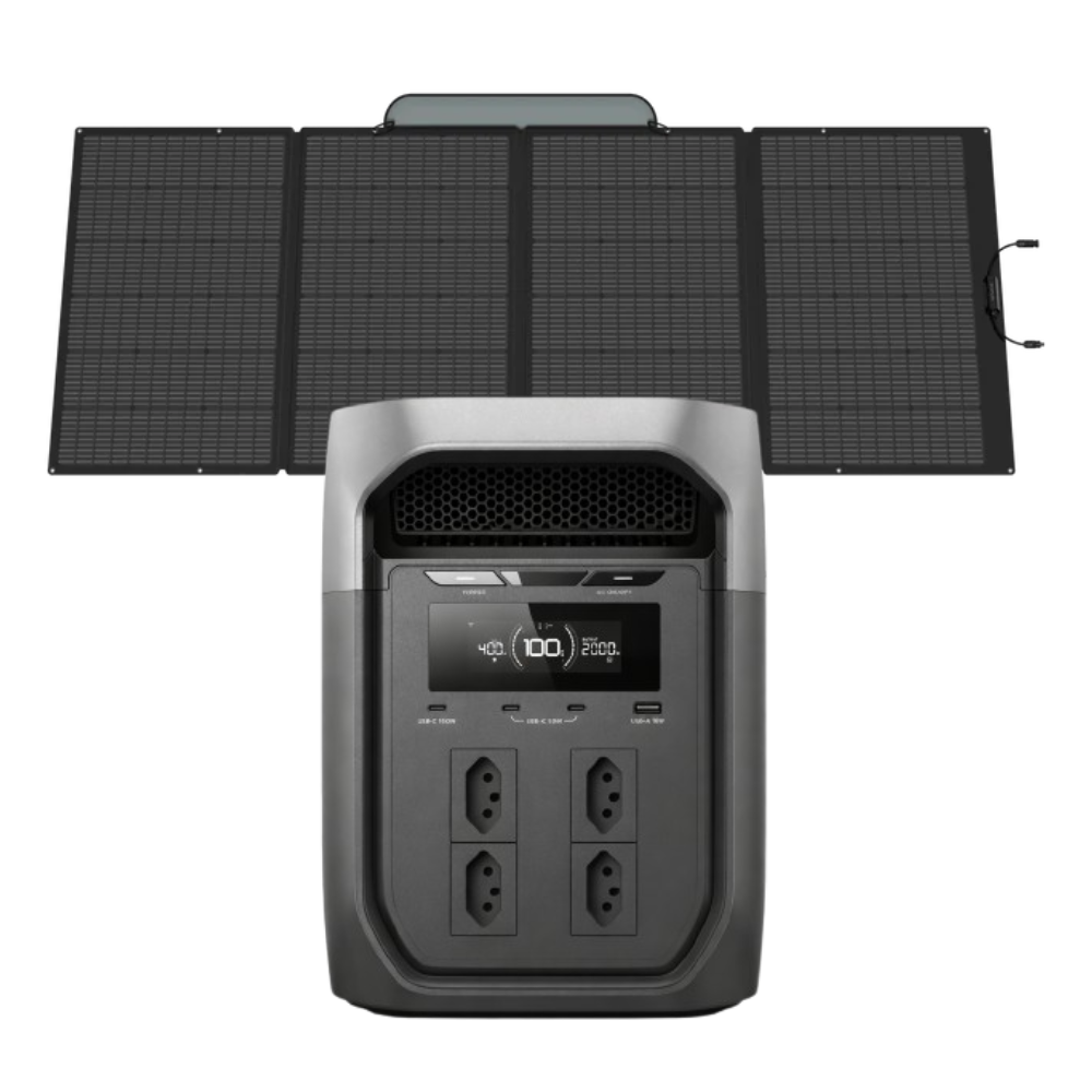 DELTA 3 MAX + Painel 400W Ecoflow