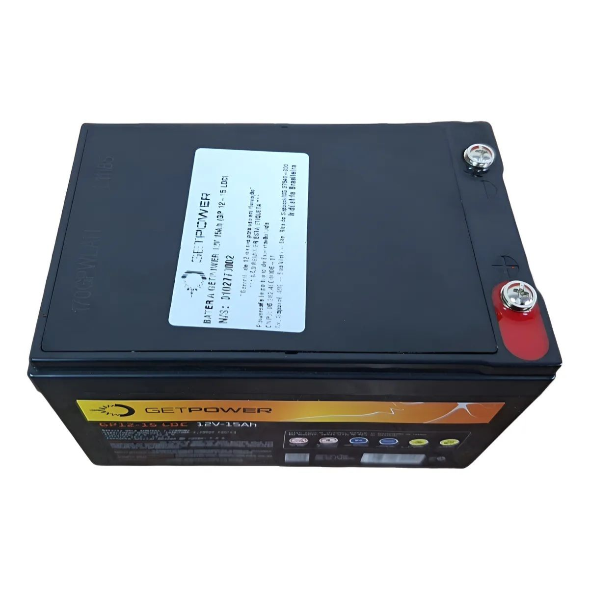Bateria Estacionária Getpower GP 12V 15 LDC GEL