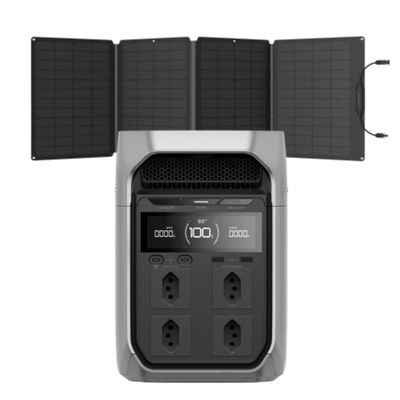 Delta 3 Max Plus + Painel 220W Ecolfow