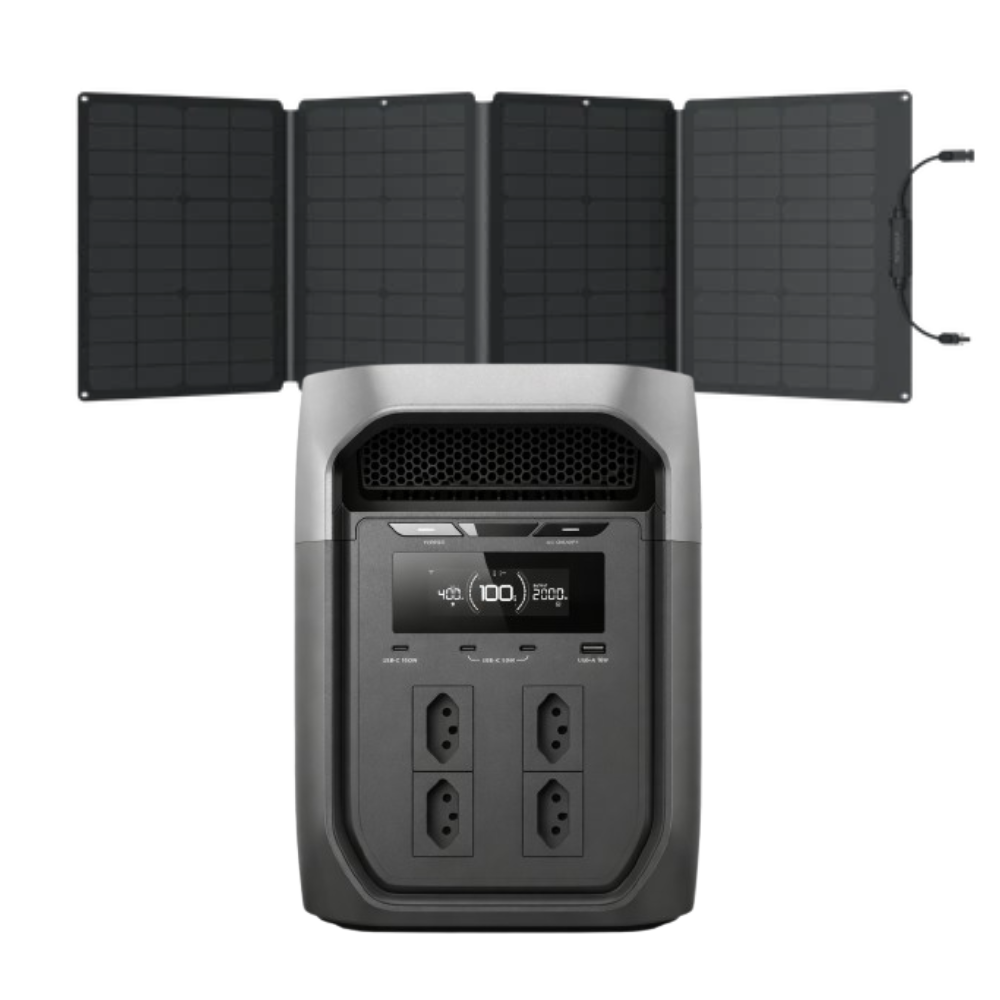DELTA 3 MAX + Painel 200W Ecoflow