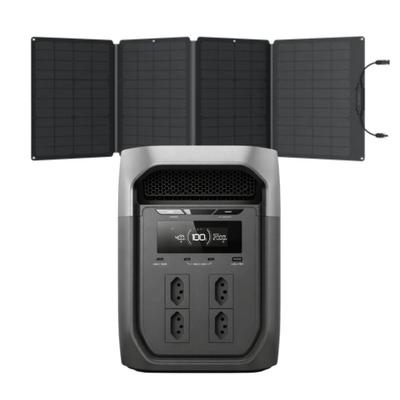 DELTA 3 MAX + Painel 400W Ecoflow