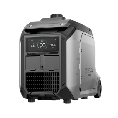 Gerador Inteligente EcoFlow 4000W (Combustível Duplo)