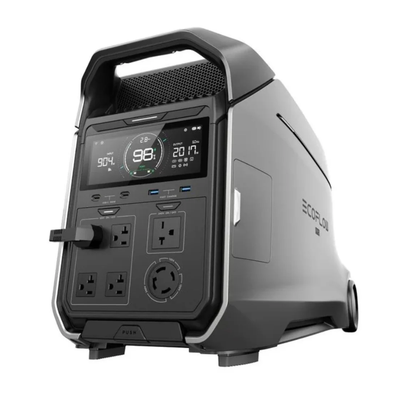 Gerador DELTA Pro 3 + Painel 400W Ecoflow