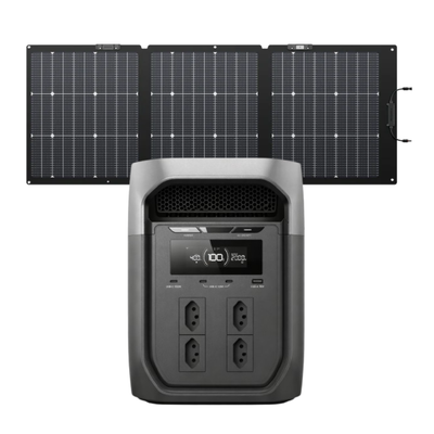 DELTA 3 MAX + Painel 200W Ecoflow