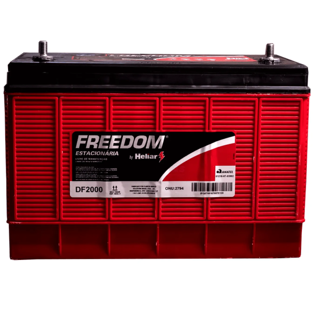 Bateria Freedom Df2000 12v 115ah Estacionária Nobreak Solar