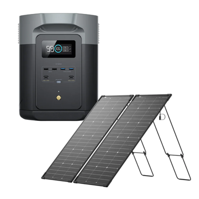 DELTA 2 Max 127V + 2x Painéis Solares 160W