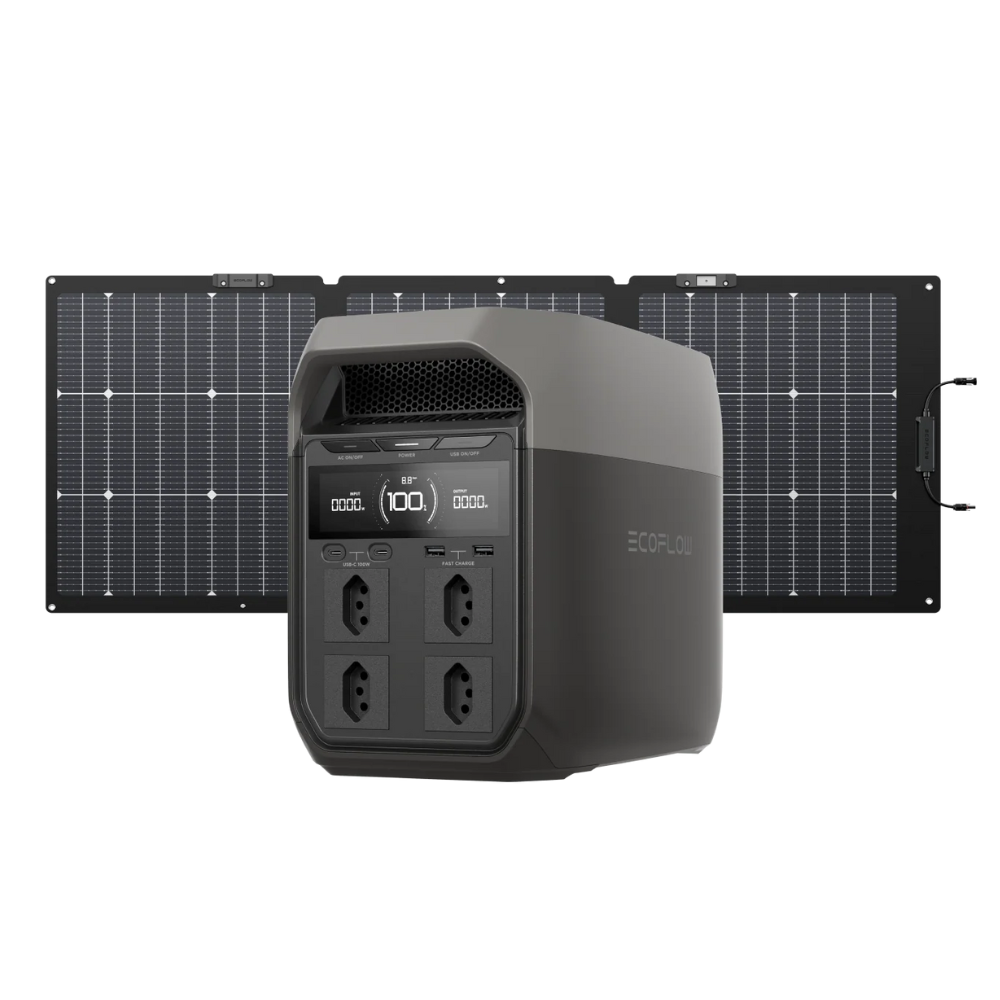Gerador de Energia Portátil DELTA 3 + Painel 160W Ecoflow
