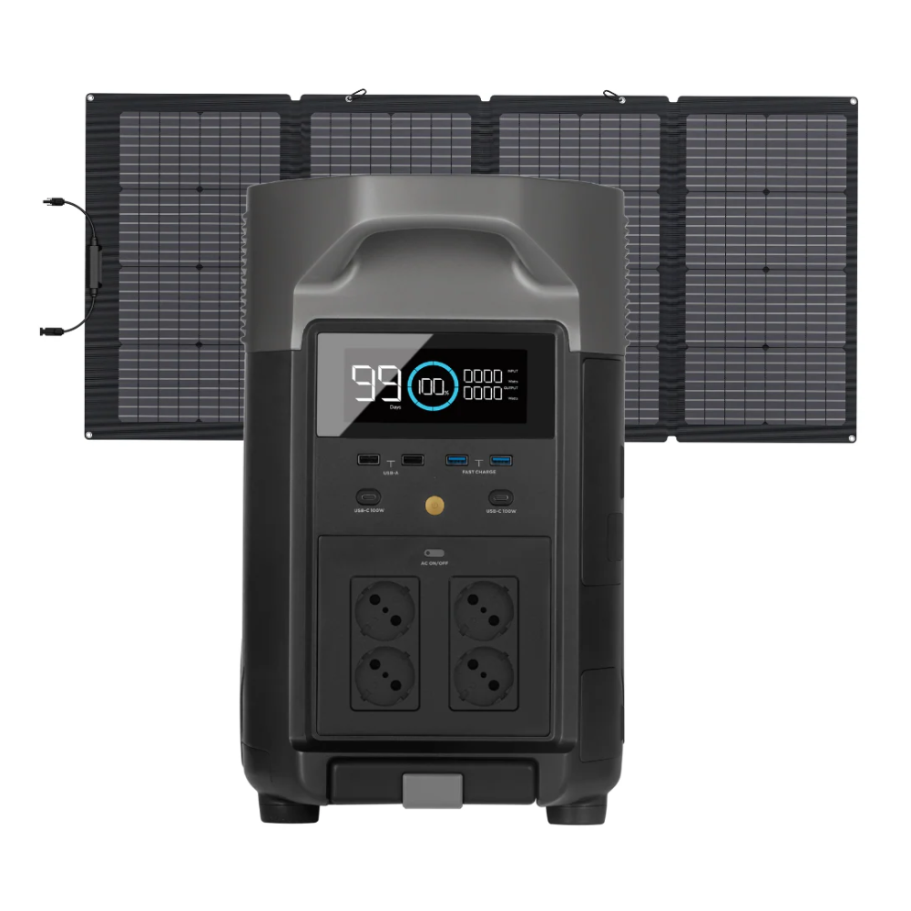 Delta pro Ecoflow + Bateria Extra
