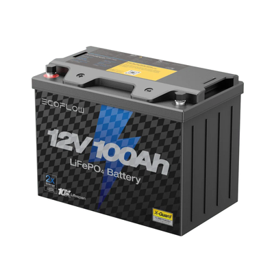 Bateria EcoFlow 12V - 100Ah - LiFePO4
