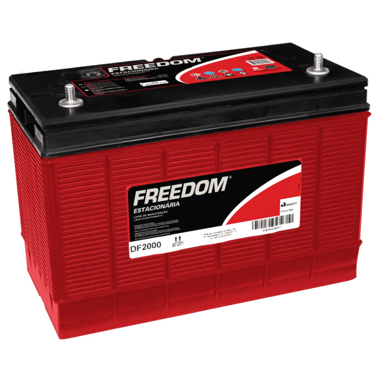 Bateria Freedom Df2000 12v 115ah Estacionária Nobreak Solar