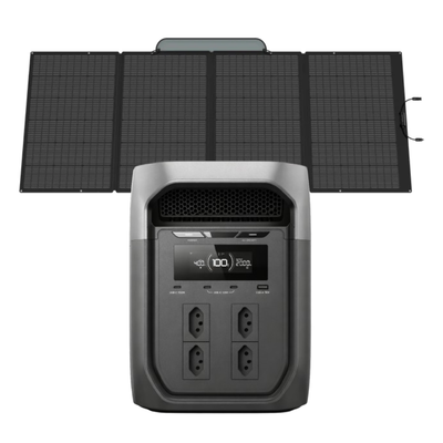 DELTA 3 MAX + Painel 400W Ecoflow
