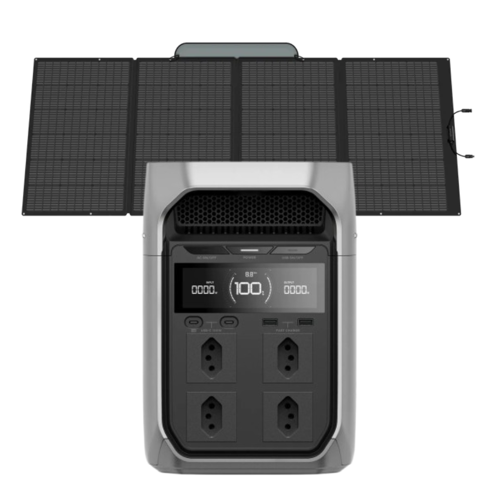 Delta 3 Max Plus + Painel 220W Ecolfow