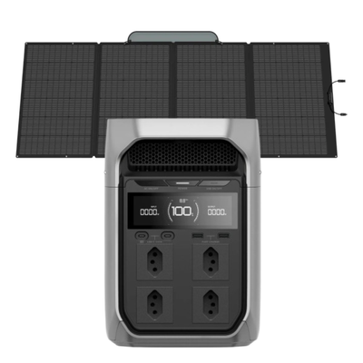 Delta 3 Max Plus + Painel 220W Ecolfow