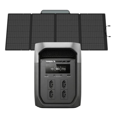 DELTA 3 MAX + Painel 400W Ecoflow