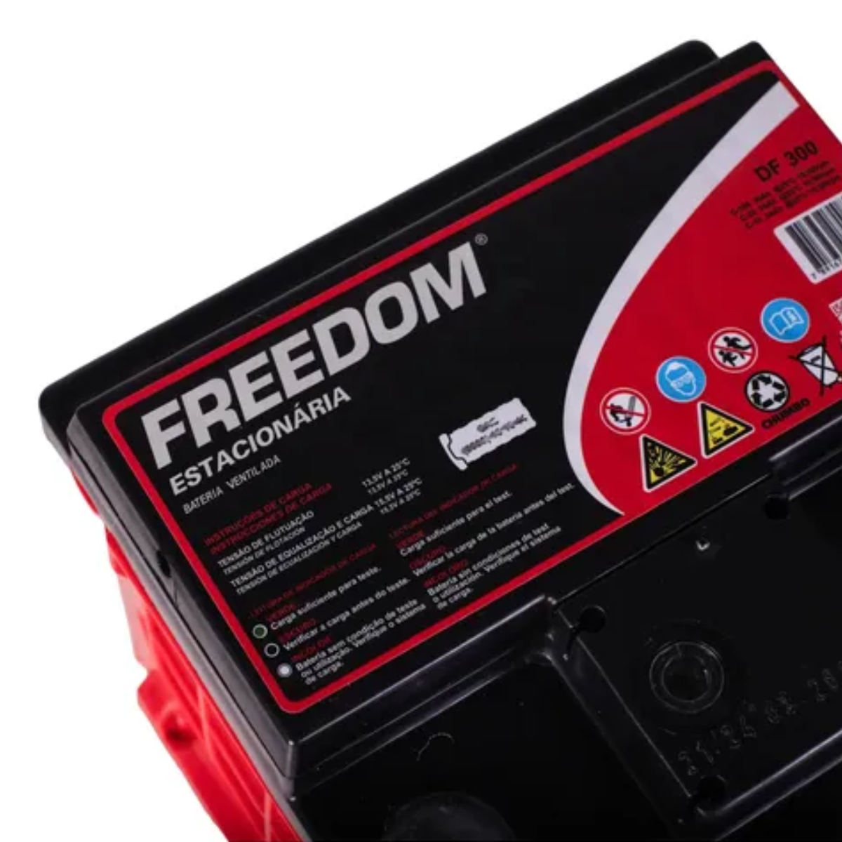 Bateria Estacionária Heliar Freedom Df300 26 Amperes Direito