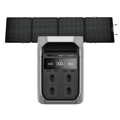 Delta 3 Max Plus + Painel 220W Ecolfow