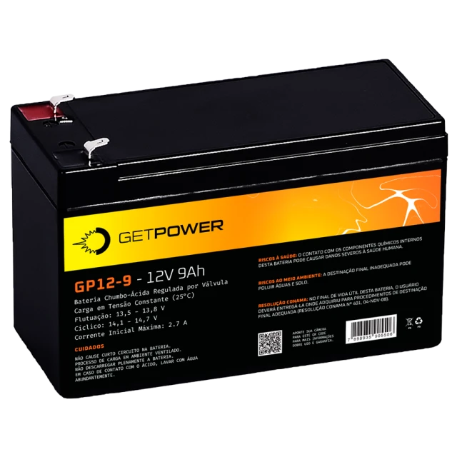 Bateria Estacionária Getpower GP 12-9