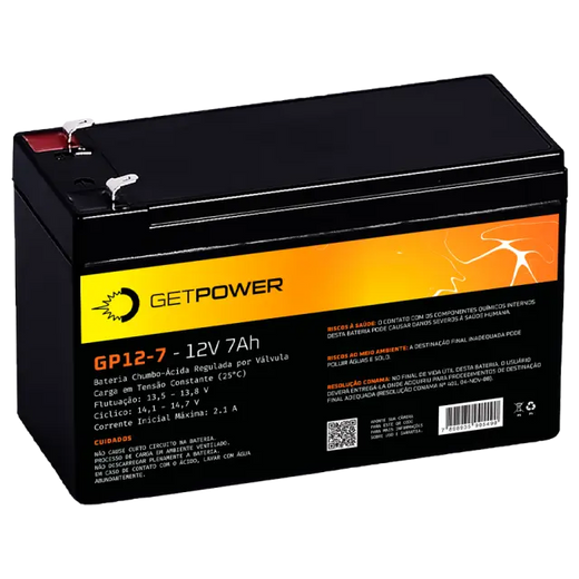 Bateria Estacionária Getpower GP 12-7