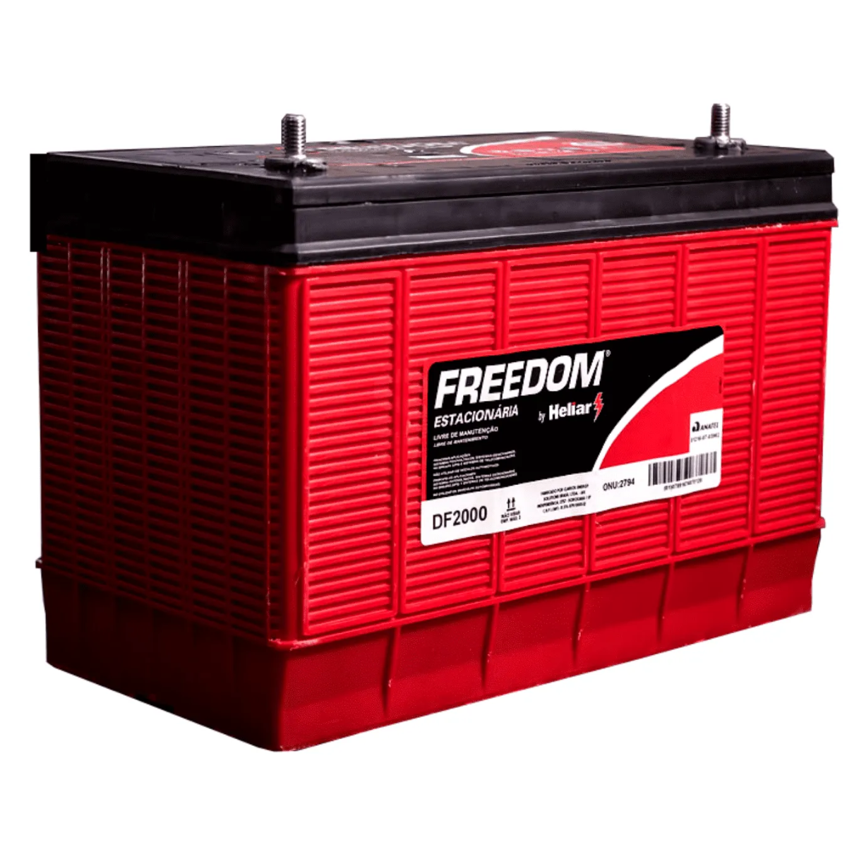 Bateria Freedom Df2000 12v 115ah Estacionária Nobreak Solar