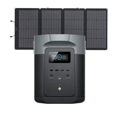 DELTA 2 Max 127V + 2x Painéis Solares 160W